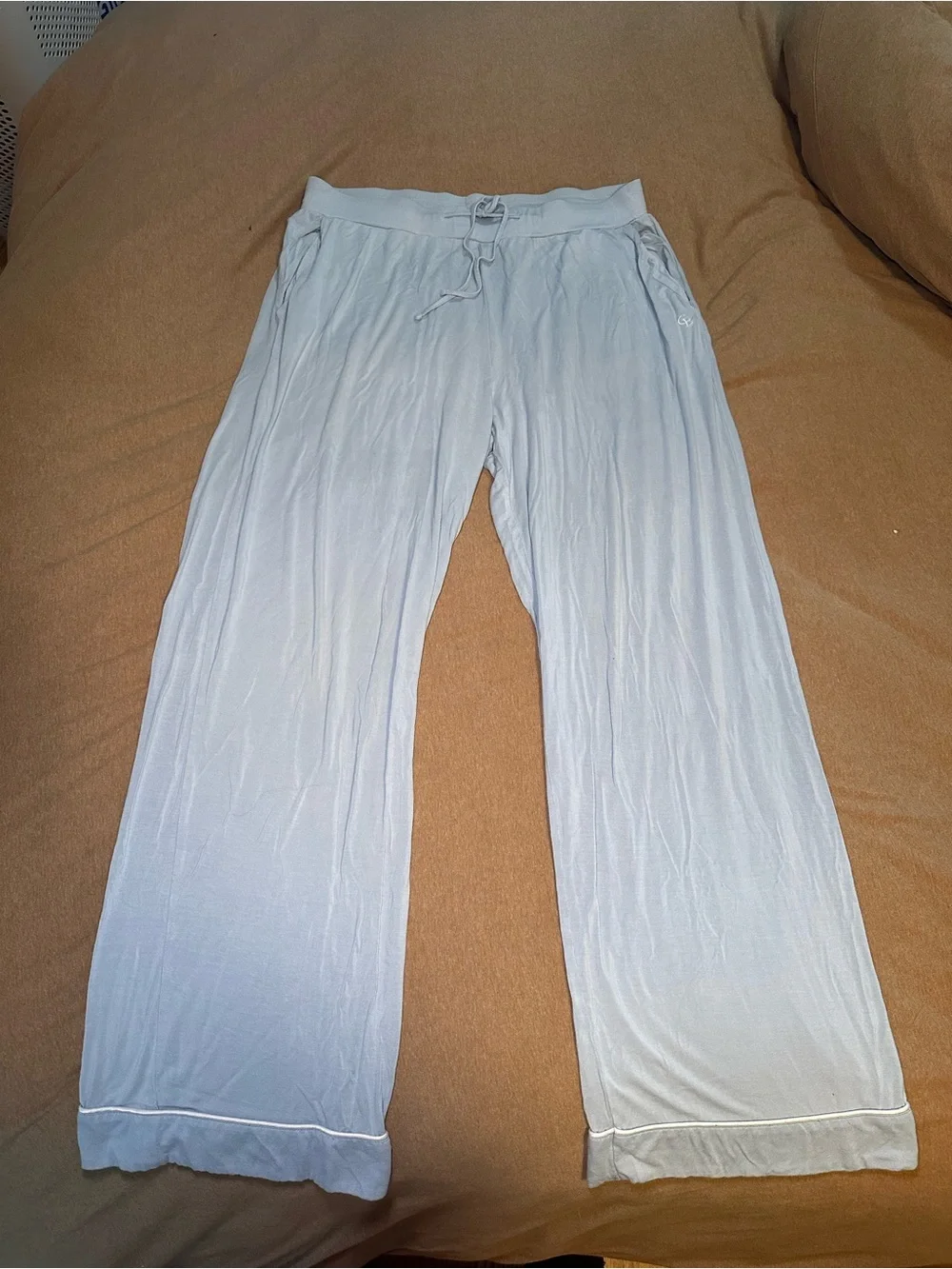 Cozy Earth Women's Light Blue Long Sleeve Pajama Set